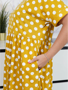 Vestido De Linho Ivone