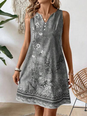 Vestido Cínthia Cinza / P