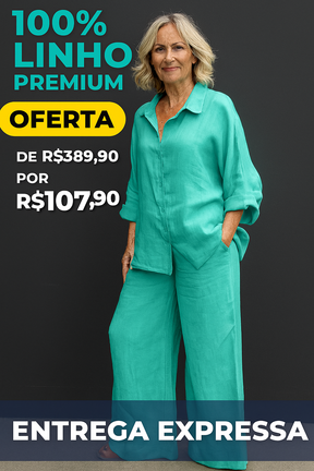 Conjunto De Linho Alexia