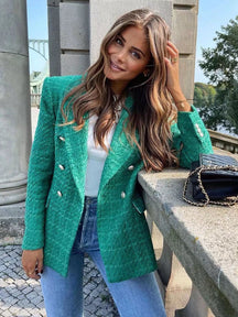 Blazer Marília Gabriela Verde / Pp
