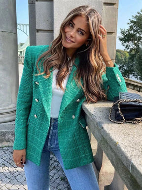 Blazer Marília Gabriela Verde / Pp