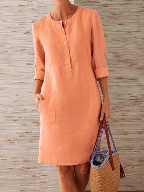 Vestido De Linho Budapeste