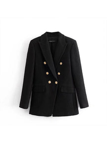 Blazer Marília Gabriela Preto / Pp