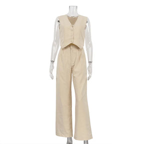 Conjunto De Linho Alana