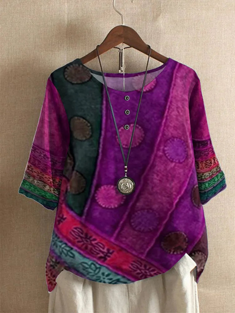 Camisa Tribe Roxa / P Feminina