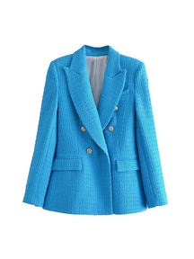 Blazer Marília Gabriela Azul / Pp