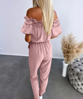 Macacão Tomara Que Caia E Com Babado Nair Zahara