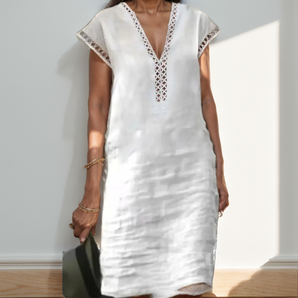 Vestido De Linho Antonella