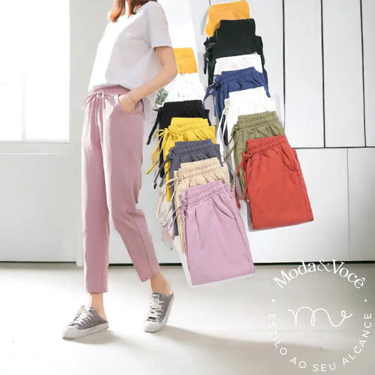 Calça De Linho Oslo