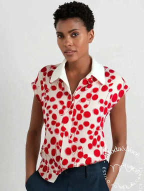 Camisa Bolinhas Florença