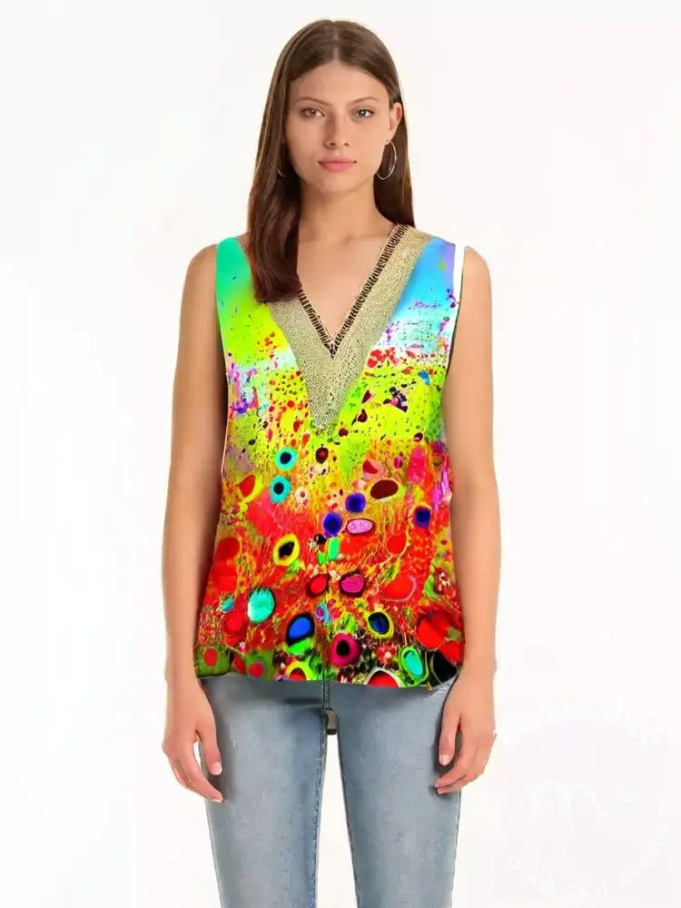 Camisa Colorida Angel / P