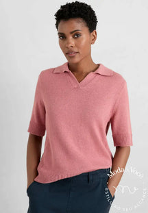 Camisa De Cashmere Anami Rosa / P