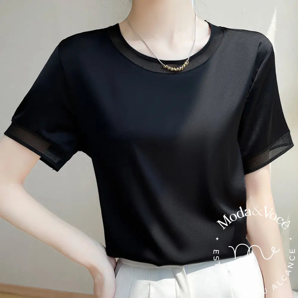 Camisa De Seda Deise