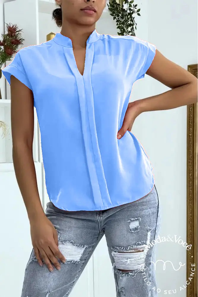 Camisa Filadélfia Azul / P Feminina