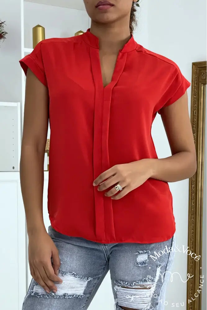 Camisa Filadélfia Vermelha / P Feminina