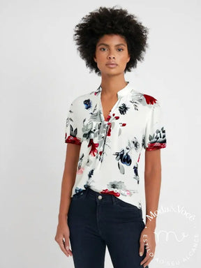 Camisa Floral Adriane Luiza Camisa 04