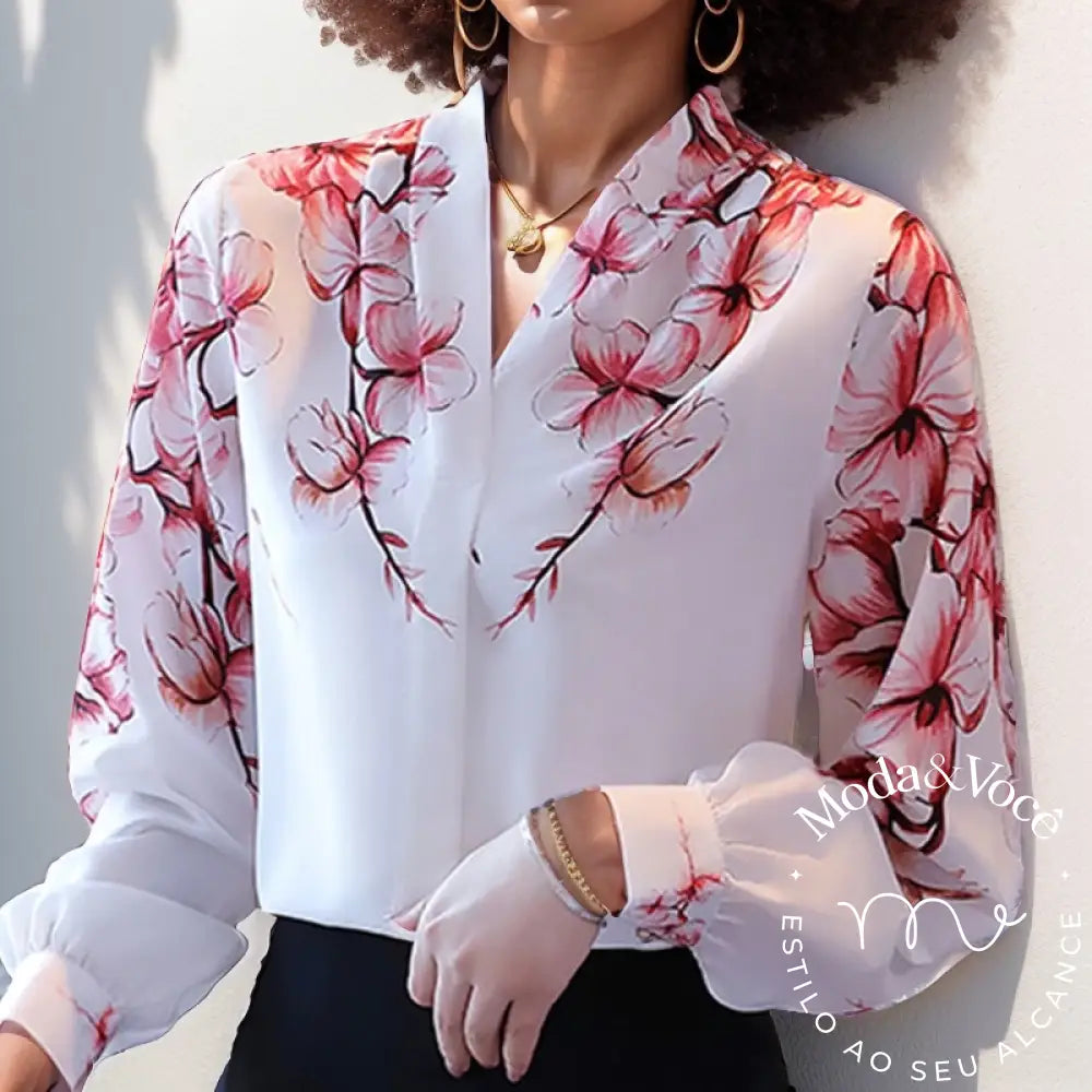 Camisa Floral Sinnerman Feminina