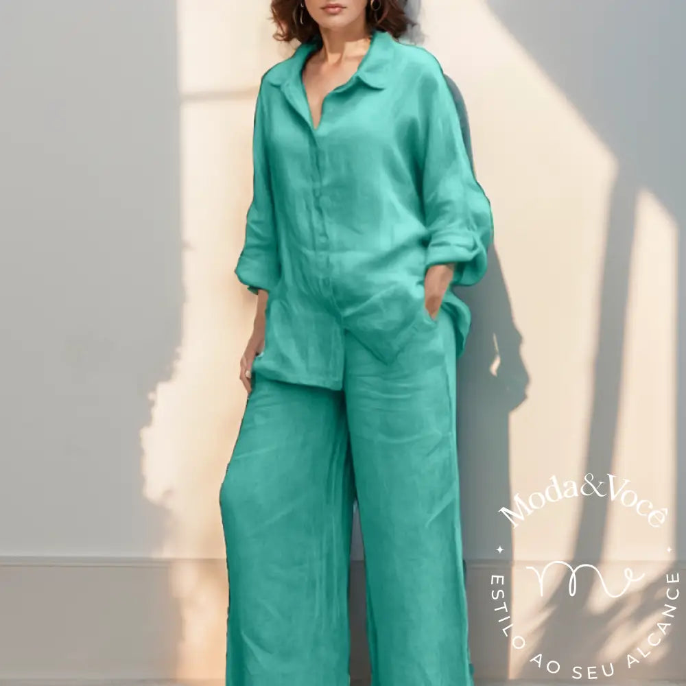 Conjunto De Linho Alexia