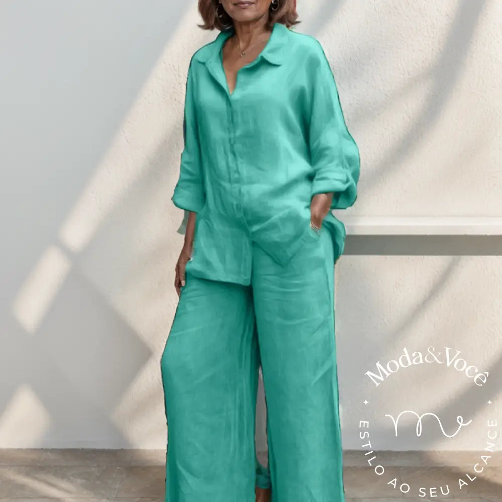 Conjunto De Linho Alexia