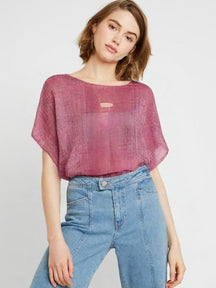 Camisa De Linho Chinara Vermelha / P