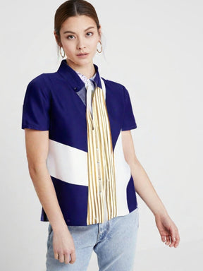 Camisa Abstrata Chicago Feminina