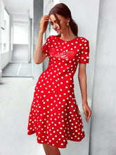 Vestido Bolinhas Sônia Vermelho / P