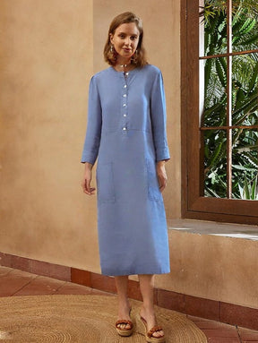 Vestido De Linho Budapeste