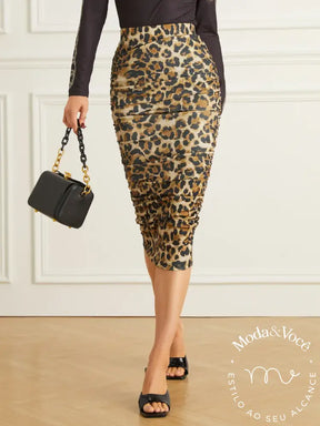 Saia Skinny Leopard Lady P