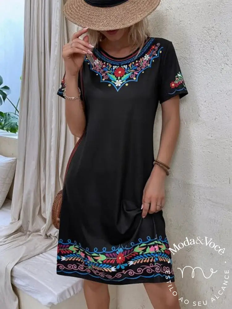 Vestido Anabel Preto / P Feminino