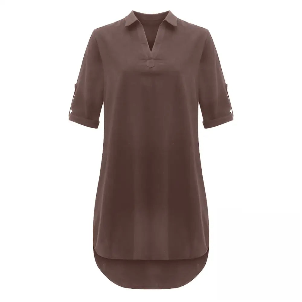 Vestido De Linho Iza