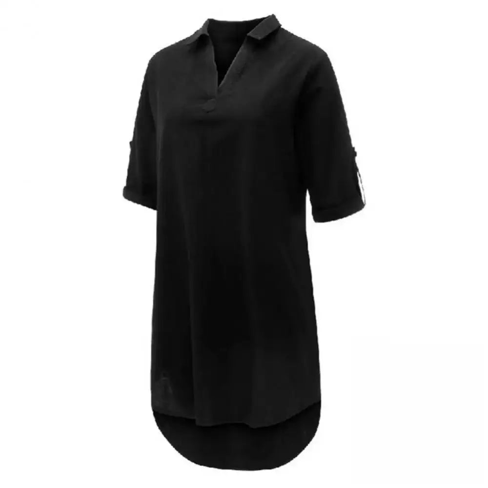 Vestido De Linho Iza