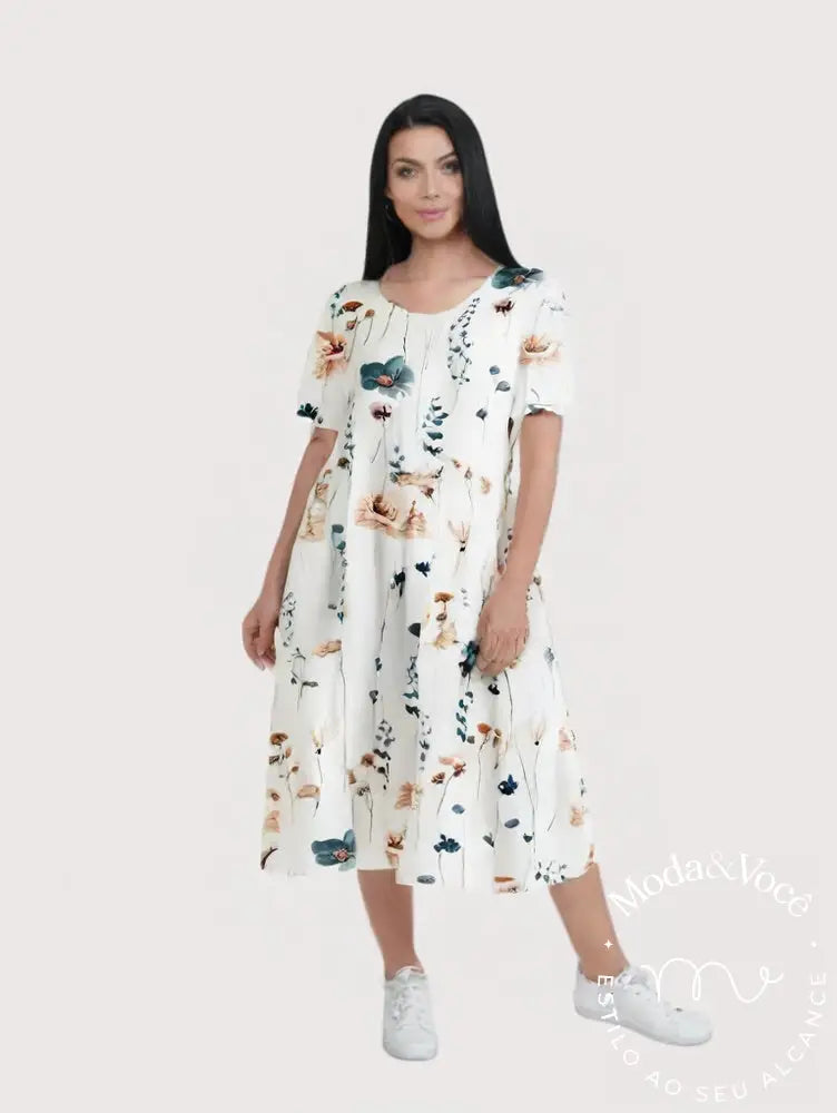 Vestido Floral Maísa Vestuário Feminino