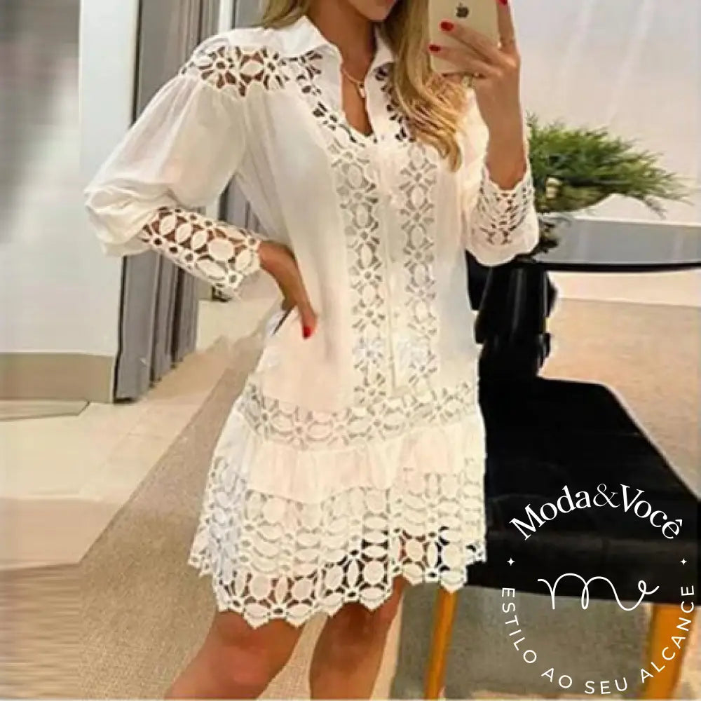 Vestido Verena Branco / P Feminino